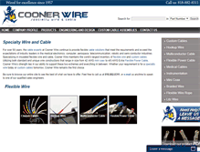 Tablet Screenshot of coonerwire.com